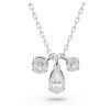 Swarovski Mesmera Rhodium Plated And Zirconia Pendant 5571077 For Women