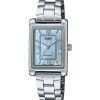 Casio Standard Analog Stainless Steel Mother Of Pearl Dial Quartz LTP-1234DS-2A Women's Watch