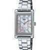 Casio Standard Analog Stainless Steel Mother Of Pearl Dial Quartz LTP-1234DS-4A Women's Watch