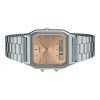 Casio Vintage Analog Digital Light Copper Dial Dual time Quartz AQ-230A-4AMQY Unisex Watch