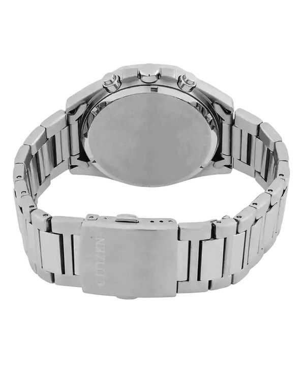 Citizen Eco-Drive Chronograph Stainless Steel Blue Dial CA4590-81L 100M Men's Watch