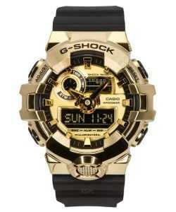 Casio G-Shock G-Steel Analog Digital Resin Strap Gold Dial Quartz GM-700G-9A 200M Men's Watch