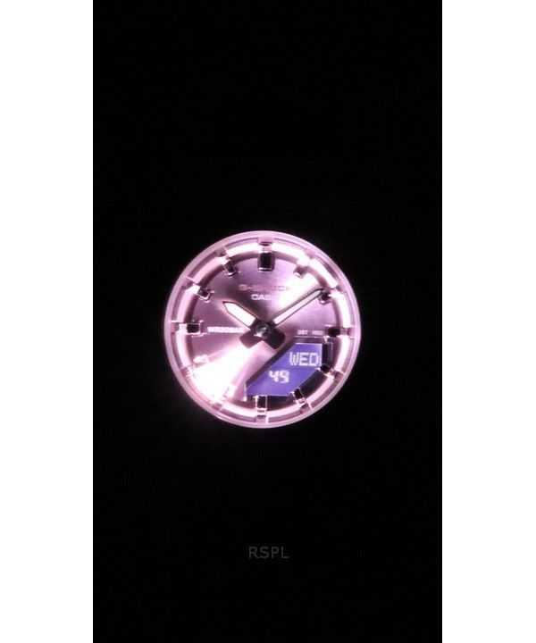 Casio G-Shock Analog Digital Bio-Based Resin Strap Pink Dial Quartz GMA-P2100ST-4A 200M Women's Watch