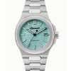Ingersoll The Catalina Stainless Steel Turquoise Dial Automatic I14601 Men's Watch