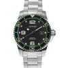 Longines HydroConquest Stainless Steel Black Dial Automatic Diver's L3.781.4.05.6 300M Men's Watch