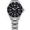 Ratio FreeDiver Sapphire Stainless Steel Black Dial Quartz RTFL800 200M Women's Watch