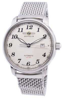Zeppelin Series LZ127 Graf Automatic Germany Made 7656M-5 7656M5 Men's Watch