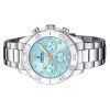 Festina Boyfriend Chronograph Crystal Accents Blue Dial Quartz F20603-4 100M Women's Watch