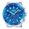 Festina Ceramic Chronograph Stainless Steel Blue Dial Quartz F20693-4 100M Women's Watch
