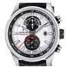 Festina Timeless Chronograph Leather Strap Silver Dial Quartz F20695-1 100M Men's Watch