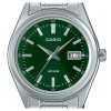 Casio Standard Analog Stainless Steel Green Dial Quartz MTP-B180D-3AV Men's Watch