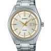Casio Standard Analog Stainless Steel Silver Dial Quartz MTP-B180D-7AV Men's Watch