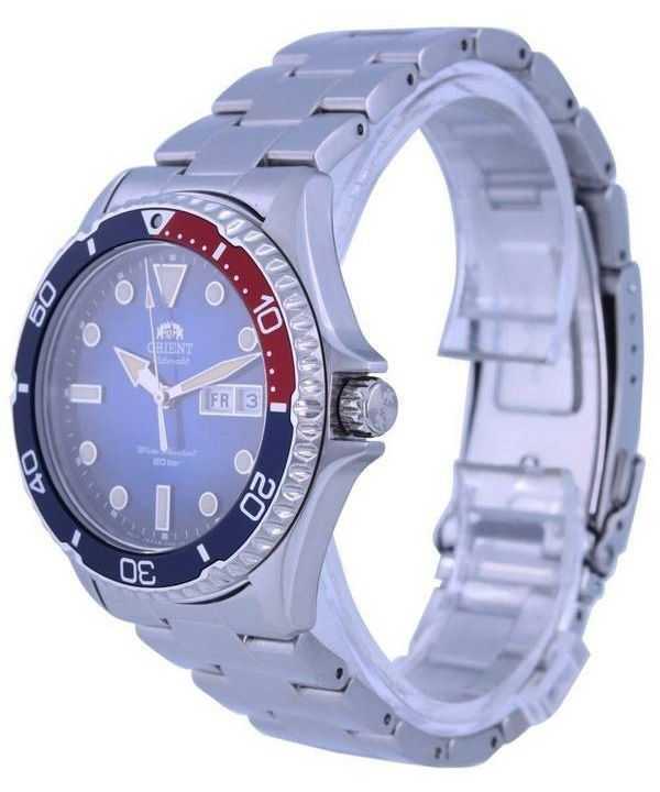 Orient Mako Kamasu Blue Dial Automatic Divers RA-AA0812L19B 200M Mens Watch