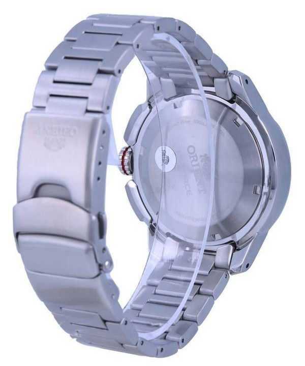 Orient M-Force Orange Dial Stainless Steel Automatic Divers RA-AC0N02Y10B 200M Mens Watch