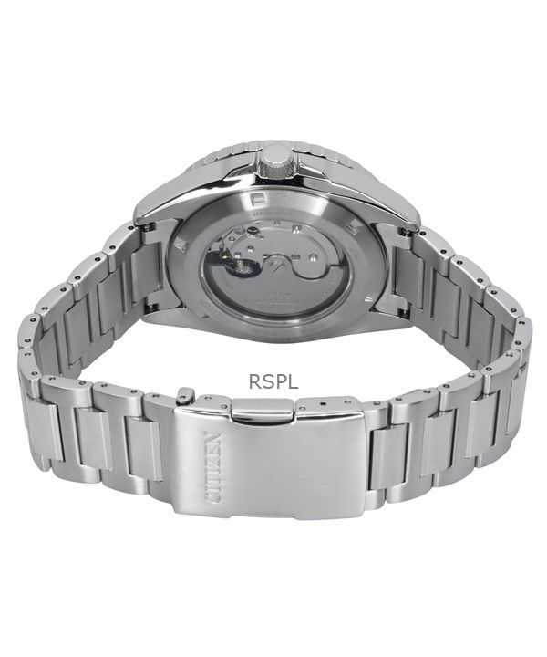 Citizen Sport Stainless Steel Black Dial Automatic NH7531-50E 100M Men's Watch