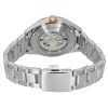Orient Star Contemporary Stainless Steel Skeleton Ivory Dial Automatic RE-AV0123G 100M Men's Watch