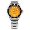 Ratio FreeDiver Sapphire Stainless Steel Yellow Dial Quartz RTF034 200M Men's Watch