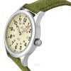 Ratio Quest Men's Field Watch Sapphire Canvas Strap Quartz RTQ019 100M Lewis And Clark Edition