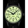 Ratio Skysurfer Pilot Full Luminous Dial Leather Automatic RTS316 200M Mens Watch