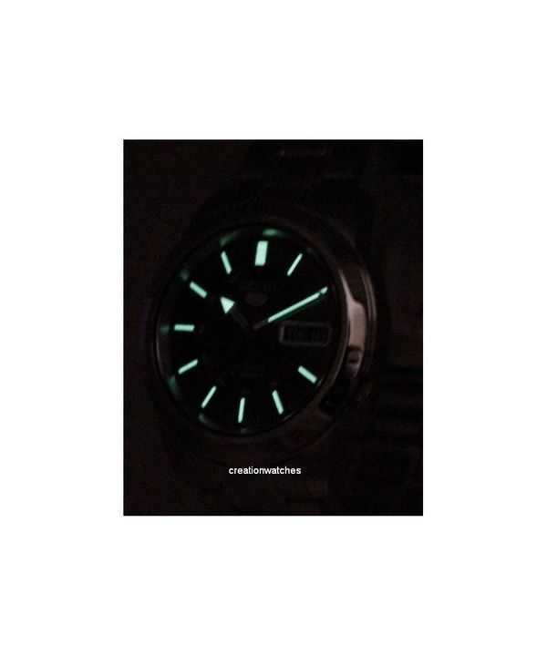 Refurbished Seiko 5 Stainless Steel Black Dial Automatic SNKK31K1 Men's Watch