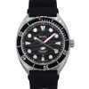 Fossil Breaker Silicone Strap Black Dial Quartz Diver's FS6062 200M Men's Watch
